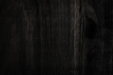 Black wood texture background coming from natural tree. Abstract dark wooden panel with beautiful patterns.Background for interior design. 