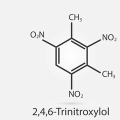 Methyl salicylate (wintergreen oil) molecule. Acts as rubefacient