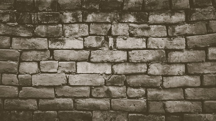 Old brick wall for background