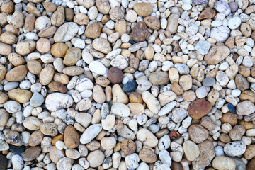 white pebble beach stone nature background