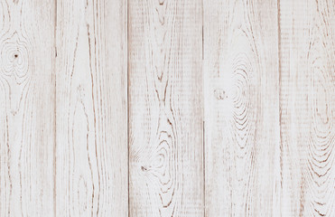 Fototapeta na wymiar White wood texture. Textured wood background in white. Old painted wood.