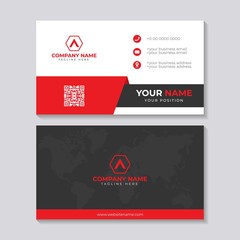 Corporate business card design template