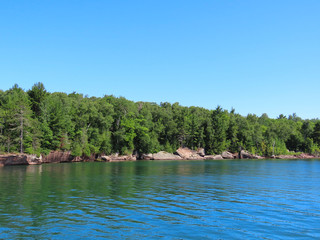 Fototapeta na wymiar Apostle Islands National Lakeshore in Wisconsin