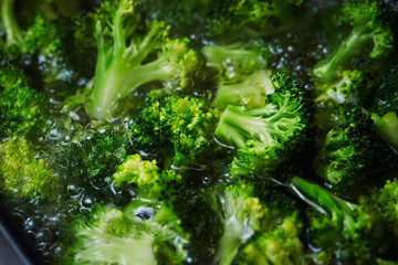 Boiled broccoli
