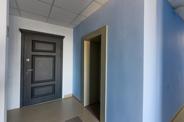 Russia, Moscow- September 10, 2019: interior room apartment modern bright cozy atmosphere. general cleaning, home decoration, preparation of house for sale