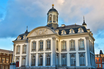 Fototapeta na wymiar historic city verviers in belgium