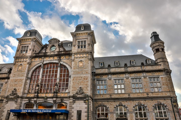 Fototapeta na wymiar central station verviers belgium