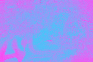 Vivid pink and blue texture surface with spots, shades of blue