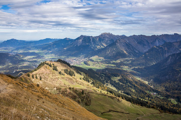 Fototapeta na wymiar Allgäuer Alpen