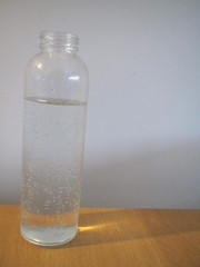 bottle of mineral water