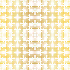 seamless gold white lattice pattern