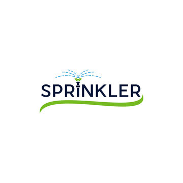 Sprinkler Irrigation Brand Text Abstract Creative Business Modern Logo