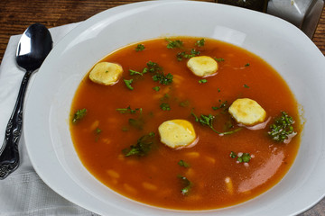 tomato rice soup