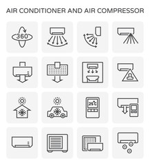 air conditioner icon