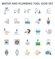 faucet water icon