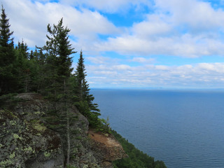 Fototapeta premium Scenic views of Lake Superior