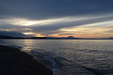 Abend bei Rethymnon, Kreta