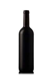 dark bottle with red wine