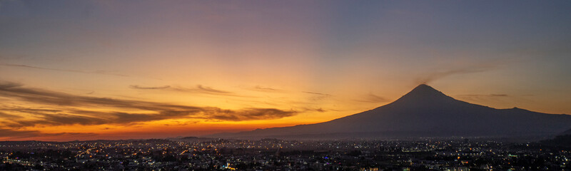 Atardecer en puebla