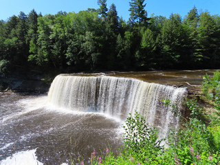 Tahquamenon Falls State Park in the Upper Peninsula of Michigan
