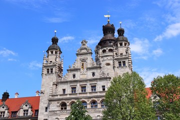 Fototapeta na wymiar Leipzig architecture