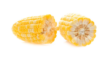 corn isolated on white background