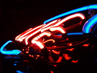 Neon Glass Tube Underbelly
