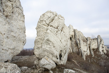 Le rocce del castello di Ogrodzieniec