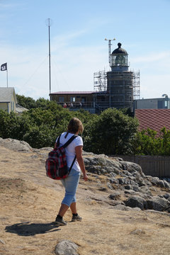 Leuchtturm Kullen auf dem Kullaberg, Schweden