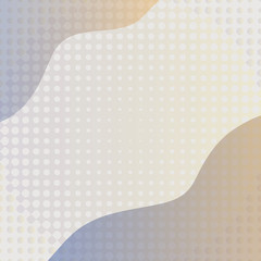 Abstract background for a scarf or napkin with a gradient print. Cute texture with dots for printing neckerchief, fabric, covers, decoupage. Bandana, pareo, home textile design.Vector illustration