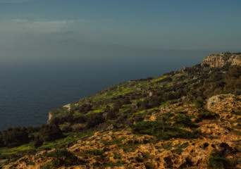 Fototapeta premium Dingli Cliffs in Malta