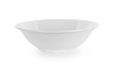 empty bowl isolated on white background
