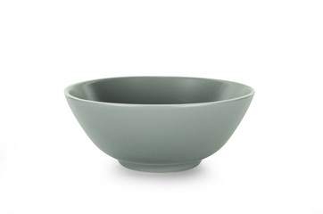 empty bowl isolated on white background