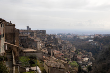 Fototapeta na wymiar Villa Farnese in Caprarola, Italy