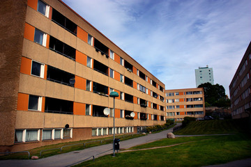 Bostadshus i Solna/Hagalund.