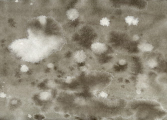 Ink texture. Abstract sepia background. Hand painted  grunge texture. Abstract ink  background. 