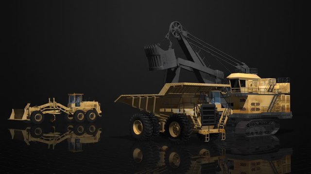 Mining Trucks 3D