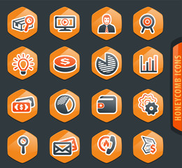 Marketing icons set