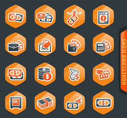 Money icon set