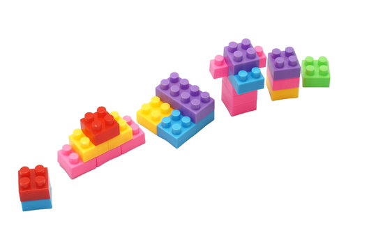 Plastic building blocks