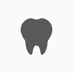 tooth icon, teeth vector