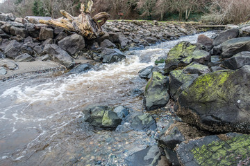 Rushing Stream And Rocks 2