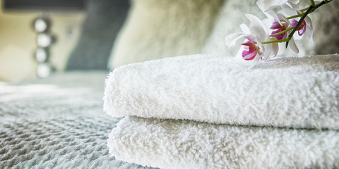 Fototapeta na wymiar Clean towels