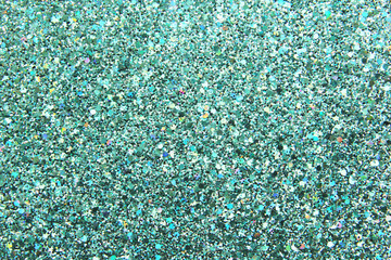 Background made of paper. Abstract background. Colorful sparkles. Turquoise
