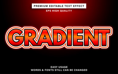 Gradient text effect