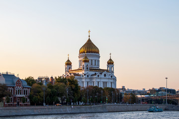 Fototapeta na wymiar Christ Erlöser Kathedrale Moskau