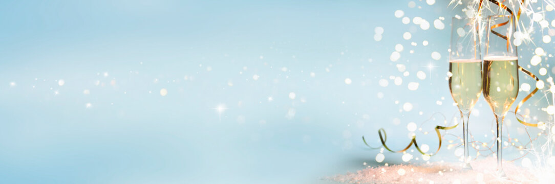 New Years Eve celebration background