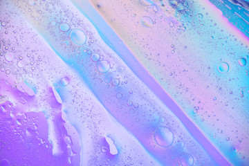 Neon Abstract Liquid Texture