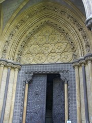 Detail of European building.