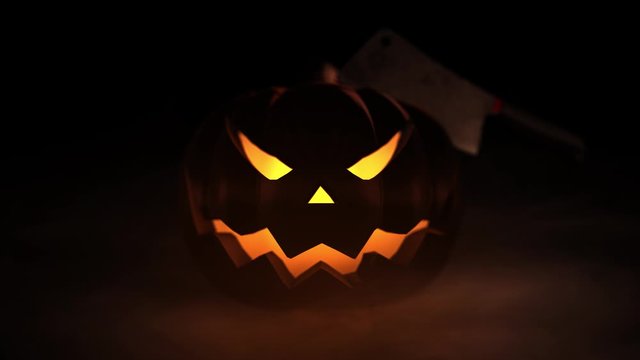 Pumpkin Halloween Cinemagraph 01